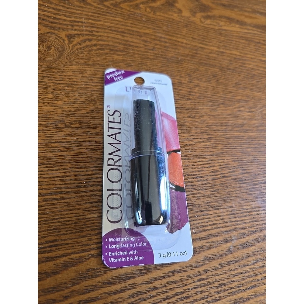 COLORMATES LIPSTICK Caramel Freeze 62662 Moisturizing long lasting E &‎ Aloe
